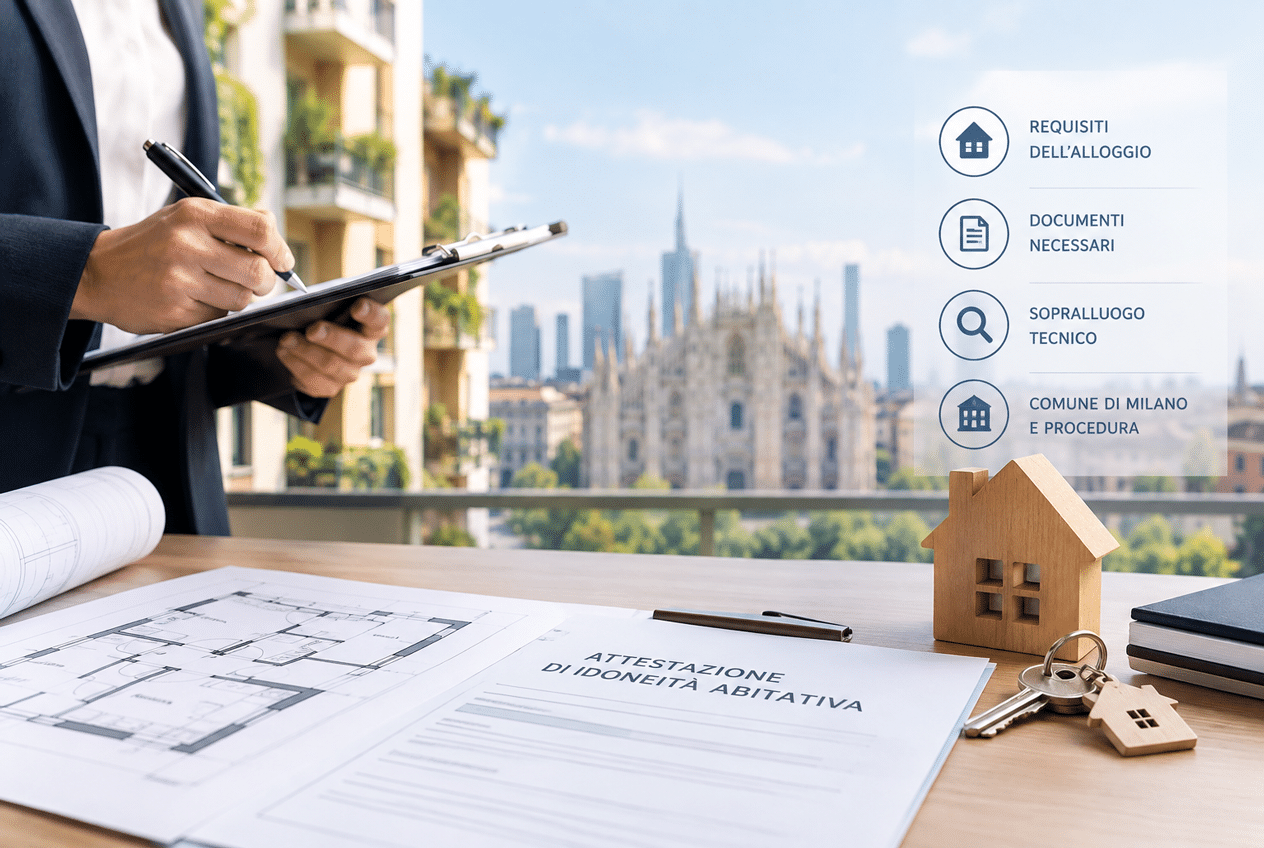 Idoneità alloggiativa Milano requisiti, documenti e procedura